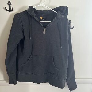 Carhartt women’s small hoodie 3/4 zip